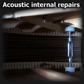 Acoustic internal repairs