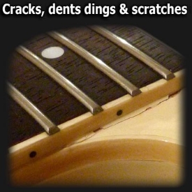 Cracks dents dings & scratches