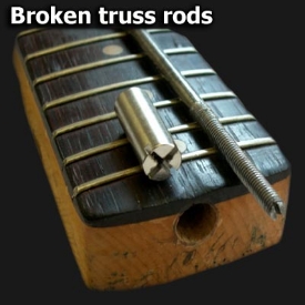 Broken truss rods